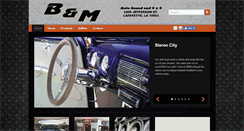 Desktop Screenshot of bmautosound.com
